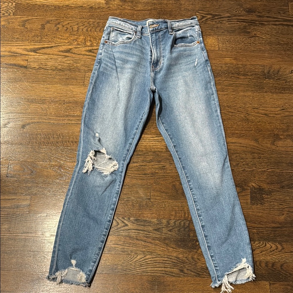 Abercrombie + Fitch High Rise Jeans